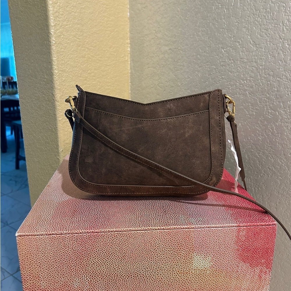 Elegant Brown Crossbody Bag